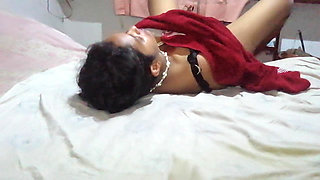 I saw my stepmother touching her self and I went in to her