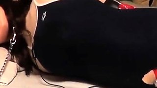 Kigurumi Bondage: Asian Amateur BDSM Crossdresser Session