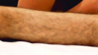 My girlfriend and me hotel room in the suck my big cock