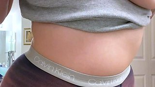 Chubby Brunette Big Boobs Dildo Masturbation