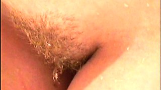 Karen White bath time tits and pussy show