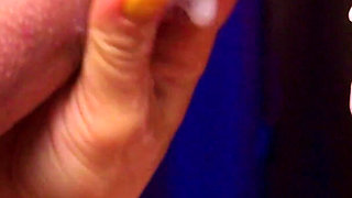 119- Custom Wet Blowjob with Red Lipstick and a Double Facial, Lots of Drool and Cum on My Face!