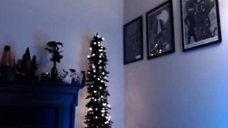 Brunette amateur webcam teen girl stripping