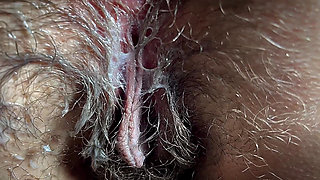 My panties are completely wet and the pad is dirty