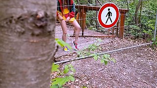 Anne-Eden - VULVINA im Freien verw-hnt UNCUT vom VOYEUR