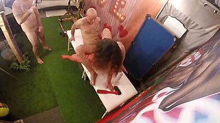 Amateur Homemade Threesome - Wife Sharing Uncut Sex Scene with British Couple