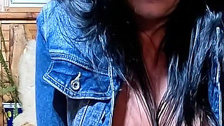 Smoking Jeans MILF Pee Fetish. Wet Denim Shorts, Dirty Talk and Multiple Orgasms