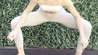 Perfect body, yoga, stretch pants