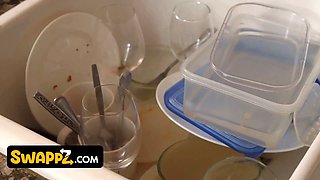 Mylfs step-mothers train their virgin innocent step-sons all about sex - swappz