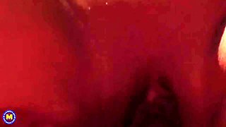 Horny Mature Redhead Gets Creampie From Her Neighbor