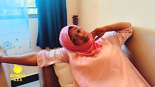 BBW Ebony MILF Swallowing Cum After Getting Fucked