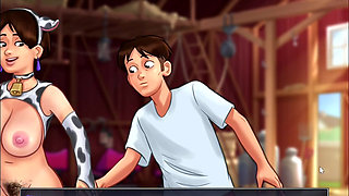 Summertime saga - Johannes got Jenny pregnant.