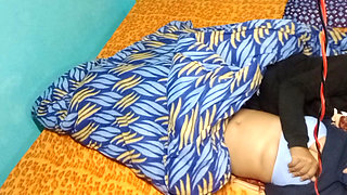 Chubby Girl Having Romance with Her Boyfriend.