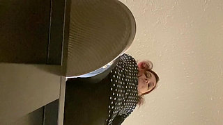 Hanging From Ledge - Will This BBW Stomp Your Fingers for You to Fall?