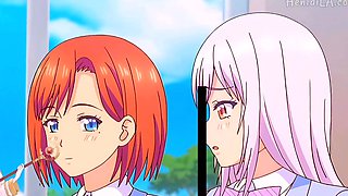 A horny, lascivious girl seducing her teacher - Hentai