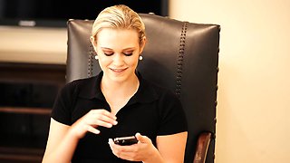 Fetish-loving Dorian and blonde bombshell Chloe heat up the screen in a steamy XXX escapade
