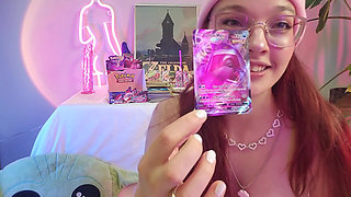 Boobs and Game Card Pulls Topless