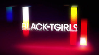 BLACK TGIRLS - Kennedy Logan Flaunts Her Round Juicy Ass