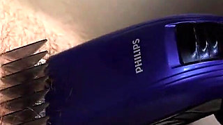 Gagged Bounded Latex Slave Girl Gets a Pussy Shave From Latex Dominatrix