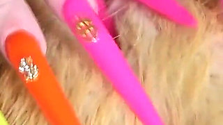 Worship My Extremely Long Neon Nails, Satan and Furs