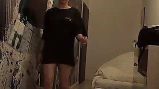 Foot Job Farting Pissing on My Cock by Lesbian