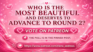I'm posing for a beauty pageant against my best friend.