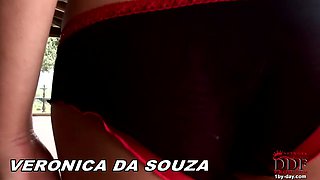 The scenery of her seat