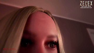 Milf Made Me Fuck My Zelex Doll In 6 Positions, And Rewarded Me With Swallowing A Mouthful Of My Hot Cum! With Jordan Pryce