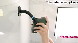 Petite Step Daughter Blowjob POV - Tiny Teen Seduces Step Dad