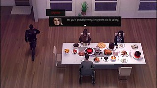 Forbidden passion unfolds with daring wife and bull in thrilling birthday play