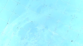 White Nails + Pool = Video for You Lol