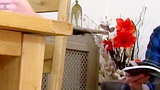 The blonde Mandy Slim gets a little different tutoring today