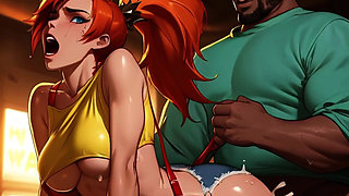 Misty Gives Up Pokeballs For Big Sweaty Black Balls