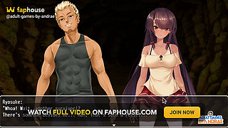 Island Ntr Survival Ss Gameplay Part 1 - 1 Woman and 5 Men in an Island