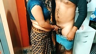 Beautiful Indian Bhabhi Having Romance
