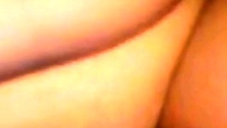 Filipina Amateur Shaves and Masturbates on Webcam