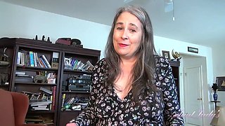 Your Step-Auntie Grace Gives You A Helping Hand with Your Dick Pics