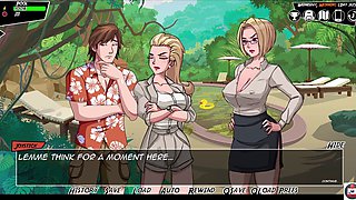 Step siblings explore cartoon fantasies in wild anime adventure