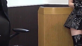 Female Office Employee's Punishment Whipping Card Game