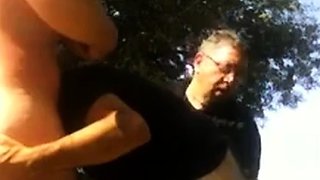 Muscle Daddy Loves Outdoor Fun and Suck