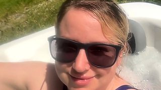 Beautiful brunette with big boobs jerk off instrucions