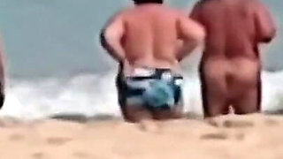 Naked in the Sea with the Girls!
