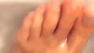 Join My Fan Club on Faphouse if You Like My Wet Feet and Toes