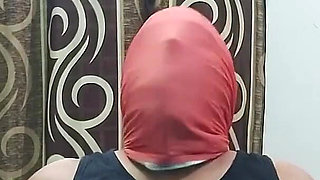 Husband Gagged with Femdom Bondage by Pregnant Indian Wife