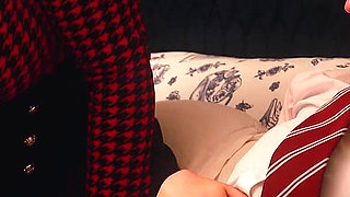 College Girl Victoria Gets Spanked Raw by MILF Ruby