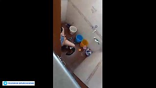 Shaitaan Chota Bhai Records Aged Step-sister Fapping In Douche Before Taking Bathroom
