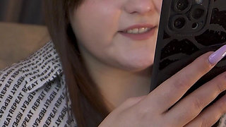 Porn Story - Ballgag I Could Only Mumble While She Fucked Me with a Strap-on