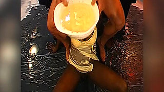 Wild Bukkake Piss & Cum Swallowing Orgy