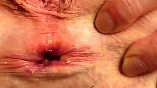 Spreading My Pussy and Asshole