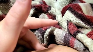 Left-Handed Solo Female Orgasm for the First Time